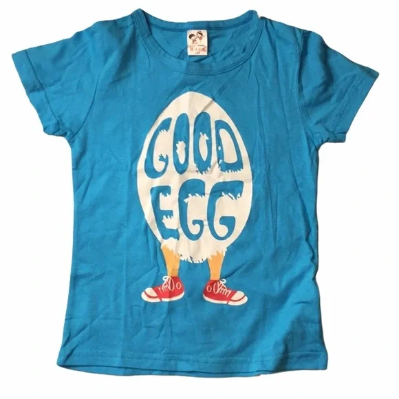 HP🎉 Good Egg Unisex Easter Tee • Boutique • Cute • Blue • Spring • Sneakers • - Picture 1 of 5